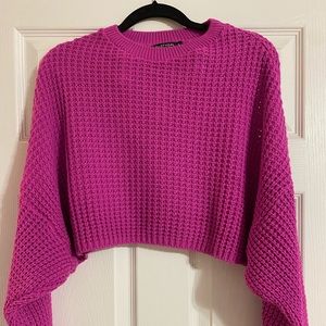 NWT cropped sweater
